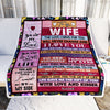 Personalized To My Wife Blanket From Husband Wood I Love You More And More Soulmate Wife Anniversary Valentines Day Wedding Christmas Fleece Throw Blanket Blanket | Teecentury.com