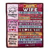 Personalized To My Wife Blankets From Husband You Are My Love It A Big Hug Wife Birthday Valentine's Day Christmas Customized Fleece Blanket Blanket | Teecentury.com
