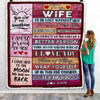 Personalized To My Wife Blankets From Husband You Are My Love It A Big Hug Wife Birthday Valentine's Day Christmas Customized Fleece Blanket Blanket | Teecentury.com