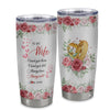 Personalized To My Wife From Husband Stainless Steel Tumbler Cup I Love You Always Have Always Will Wife Birthday Valentines Wedding Day Christmas For Her Travel Mug | teecentury