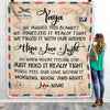 Personalized Yaya Blanket From Kids We Hugged This Blanket Mail Letter Yaya Birthday Mothers Day Christmas Customized Fleece Blanket Blanket | Teecentury.com