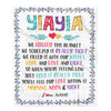 Personalized Yiayia Blanket From Grandkids We Hugged This Blanket Yiayia Birthday Mothers Day Christmas Customized Fleece Blanket Blanket | Teecentury.com