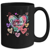 Personalized Yiayia Sweethearts Custom With Grandkids Name Valentines Day Mothers Day Birthday Christmas Mug | teecentury