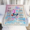 Personalized to My Niece from Aunt Auntie Uncle I Didn't Give You The Gift of Life Butterfly Niece Birthday Christmas Customized Fleece Blanket Blanket | Teecentury.com