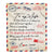 Personalized to My Wife Blanket From Husband I’ll Always Be With You Air Mail Letter Birthday Christmas Wedding Anniversary Bed Quilt Fleece Throw Blanket Blanket | Teecentury.com
