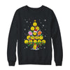 Pickleball Christmas Tree Santa Pickleball X Mas Lights Shirt & Sweatshirt | teecentury