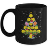 Pickleball Christmas Tree Santa Pickleball X Mas Lights Mug | teecentury