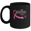 Pink Butterfly I'm A Survivor Breast Cancer Awareness Mug Coffee Mug | Teecentury.com