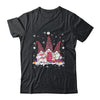 Pink Leopard Print Gnomes Xmas Funny Christmas Gnome Women T-Shirt & Sweatshirt | Teecentury.com