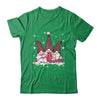 Pink Leopard Print Gnomes Xmas Funny Christmas Gnome Women T-Shirt & Sweatshirt | Teecentury.com