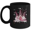 Pink Leopard Print Gnomes Xmas Funny Christmas Gnome Women Mug Coffee Mug | Teecentury.com