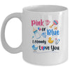 Pink Or Blue I Already Love You Gender Reveal Party Mug Coffee Mug | Teecentury.com