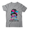 Pink Or Blue MawMaw Loves You Gender Reveal Hair Glasses T-Shirt & Tank Top | Teecentury.com