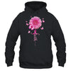 Pink Ribbon Daisy Faith Breast Cancer Awareness Butterfly T-Shirt & Hoodie | Teecentury.com