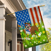 Pitbull American USA Flag 4th of July Dog Lover On Independence Day | teecentury
