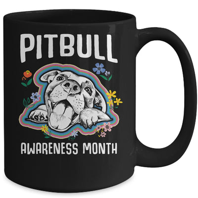 Pitbull Awareness Month Pitbull Love Mug Coffee Mug | Teecentury.com