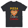 Pizza Is My Valentine Funny Valentines Day Boys Girls Kids Youth Youth Shirt | Teecentury.com