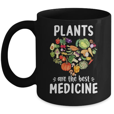 Plants Are Best Medicine Vegan Whole Food Plant Based Mug Coffee Mug | Teecentury.com