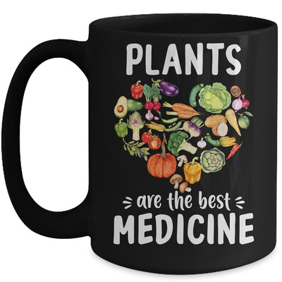 Plants Are Best Medicine Vegan Whole Food Plant Based Mug Coffee Mug | Teecentury.com