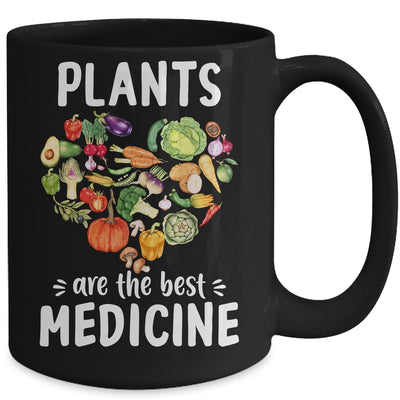 Plants Are Best Medicine Vegan Whole Food Plant Based Mug Coffee Mug | Teecentury.com