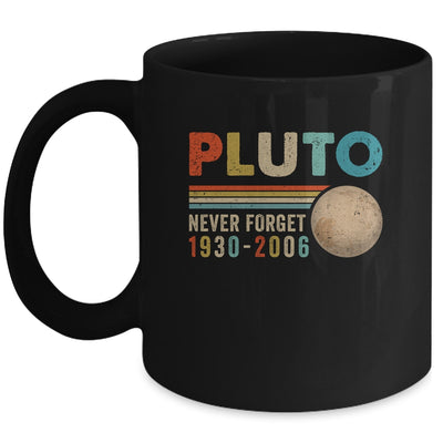 Pluto Never Forget Funny Astronomy Space Science Nerd Mug | teecentury