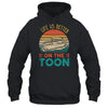 Pontoon Boat Life Is Better On Toon Pontoon Captain T-Shirt & Tank Top | Teecentury.com