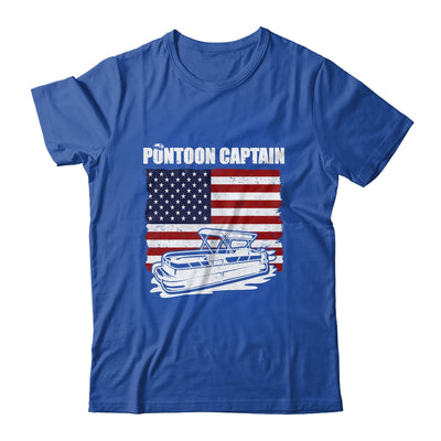 Pontoon Captain USA American Flag Pontoon For Men T-Shirt & Hoodie | Teecentury.com