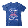 Pontoon Queen Classy Sassy Funny Flamingo Drink Wine T-Shirt & Tank Top | Teecentury.com