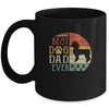 Poodle Best Dog Dad Ever Vintage Father's Day Retro Mug Coffee Mug | Teecentury.com