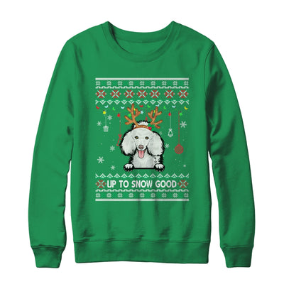 Poodle Dog Reindeer Ugly Christmas Xmas T-Shirt & Sweatshirt | Teecentury.com