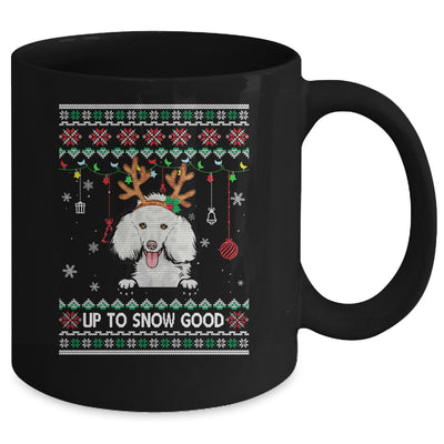 Poodle Dog Reindeer Ugly Christmas Xmas Mug Coffee Mug | Teecentury.com