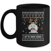 Poodle Dog Reindeer Ugly Christmas Xmas Mug Coffee Mug | Teecentury.com