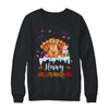 Poodle HalloThanksMas Halloween Thanksgiving Christmas Shirt & Sweatshirt | teecentury