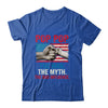 Pop Pop The Man The Myth The Bad Influence American Flag T-Shirt & Hoodie | Teecentury.com