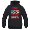 Pop The Man The Myth The Bad Influence American Flag T-Shirt & Hoodie | Teecentury.com