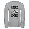Poppy And Grandson The Legend and The Legacy T-Shirt & Hoodie | Teecentury.com