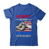 Poppy Because Grandpa Is For Old Guys USA Flag Grandpa Shirt & Hoodie | teecentury