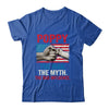 Poppy The Man The Myth The Bad Influence American Flag T-Shirt & Hoodie | Teecentury.com