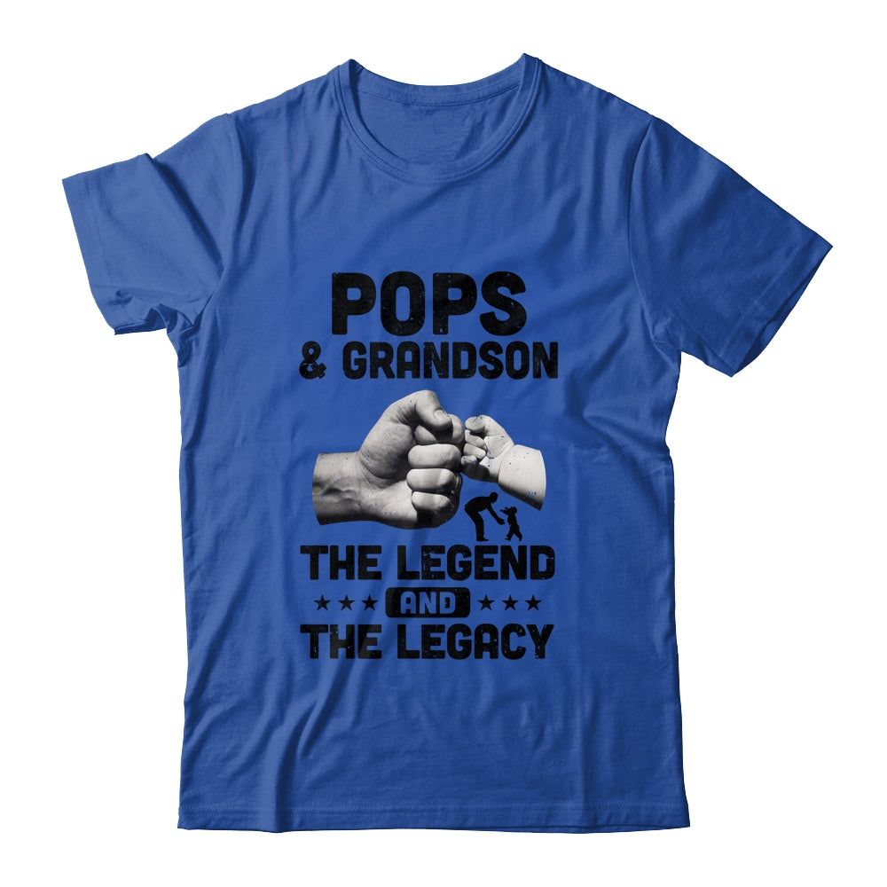 Pops And Grandson The Legend and The Legacy T-Shirt & Hoodie | Teecentury.com