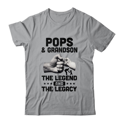 Pops And Grandson The Legend and The Legacy T-Shirt & Hoodie | Teecentury.com