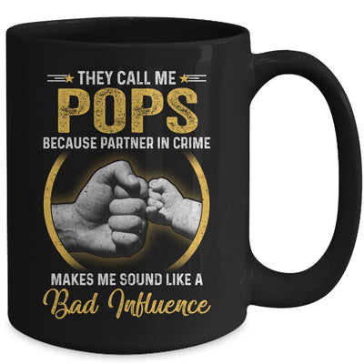 Pops For Men Funny Fathers Day They Call Me Pops Mug Coffee Mug | Teecentury.com