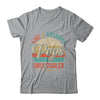 Pops Like A Grandpa Only Cooler Vintage Dad Fathers Day Shirt & Hoodie | teecentury