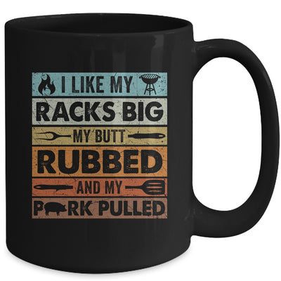 Pork Rub Bbq Smoker Smoking Retro Cool Grilling For Men Mug | teecentury