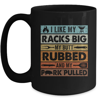 Pork Rub Bbq Smoker Smoking Retro Cool Grilling For Men Mug | teecentury