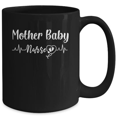 Postpartum Mother Baby Nurse Mom Baby Postpartum Nursing Mug Coffee Mug | Teecentury.com