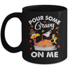 Pour Some Gravy On Me Turkey Lover Couple Thanksgiving Day Mug | teecentury