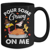 Pour Some Gravy On Me Turkey Lover Couple Thanksgiving Day Mug | teecentury