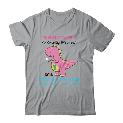 Prangry Saurus Definition Funny Pregnancy Announcement T-Shirt & Tank Top | Teecentury.com