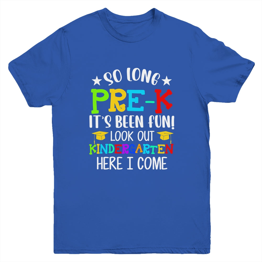 Pre-K Graduation Kindergarten Here I Come Class of 2022 Youth Shirt | teecentury