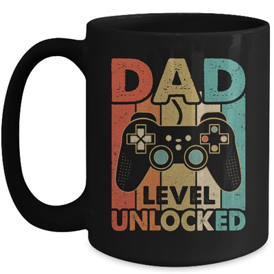 Pregnancy Announcement Dad Level Unlocked Soon To Be Father Mug | teecentury